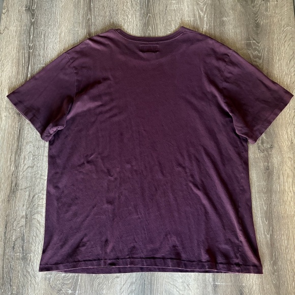 Abercrombie & Fitch Vintage Y2K Burgundy Athletic Tee - Picture 9 of 10